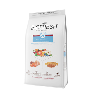 Biofresh Alimento Natural Seco para Perro Senior Raza Mediana, 3 kg