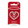 Hillman Group Silenciador para Placa de Identificación con Forma de Corazón, Grande