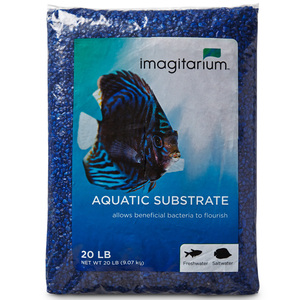 Imagitarium gava para Acuario de Color Azul Oscuro, 9.07 kg