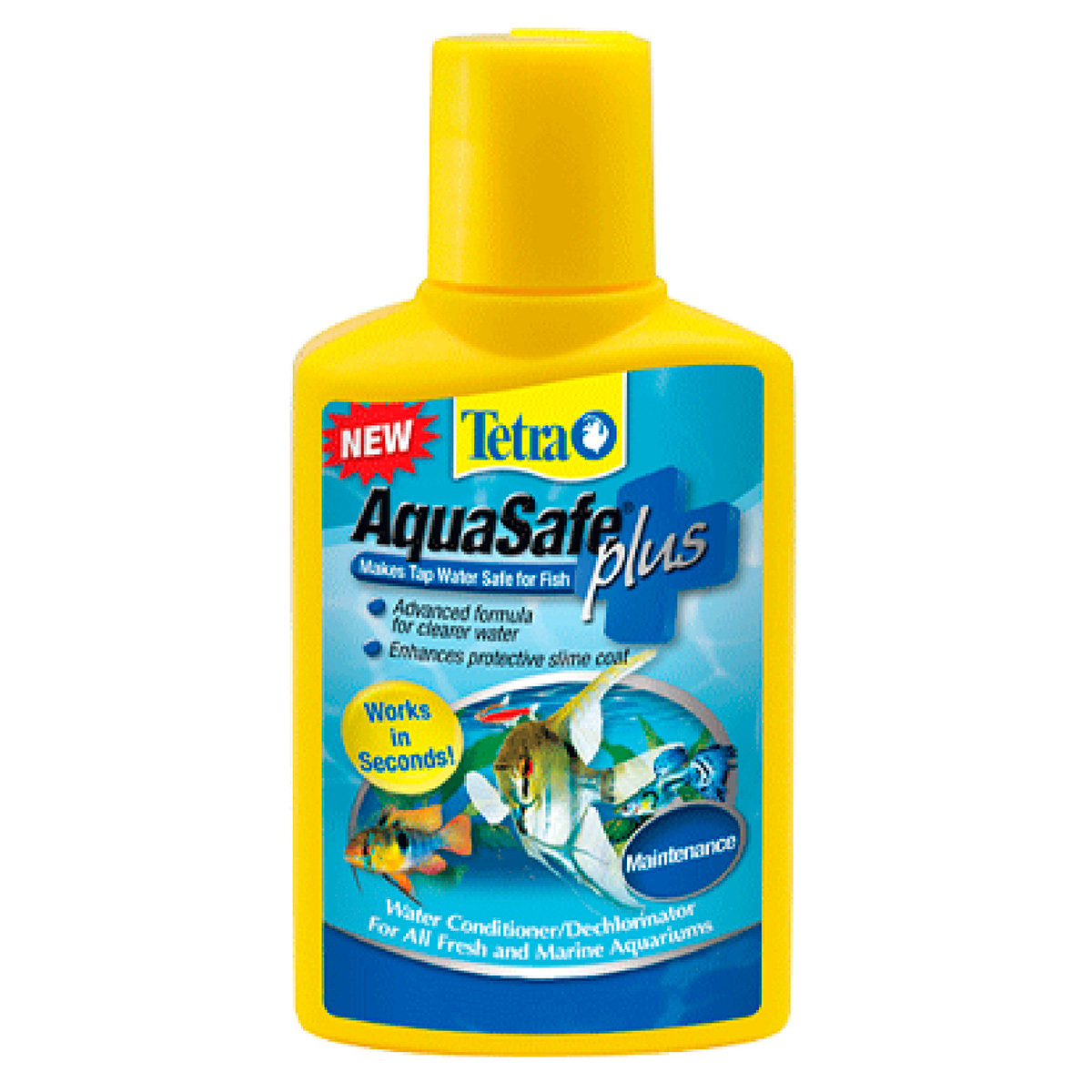 Tetra Aquasafe Plus Acondicionador para Acuario, 100 ml