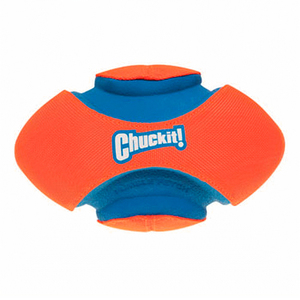 Chuckit! Fumble Fetch Balón Oval Naranja Diseño Ergonómico para Perro, Chico