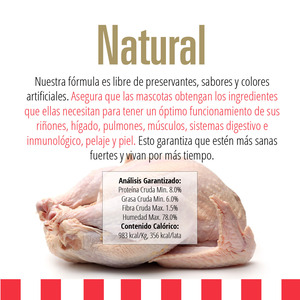 Livelong Healthy & Strong Alimento Natural Húmedo para Perro Todas las Edades Receta Pollo/Camote, 362 g