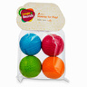 Leaps & Bounds Pelotas de Espuma Multicolor para Gato, Paquete de 4 Leaps & Bounds Pelotas de Espuma Multicolor para Gato, Paquete de 4