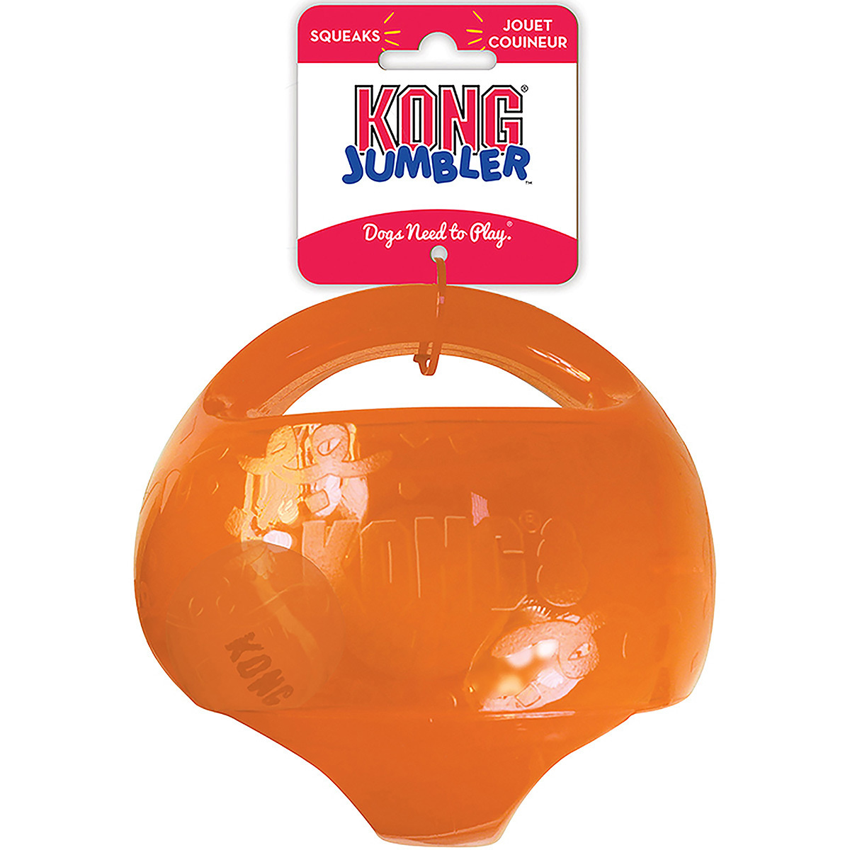 Kong Juguete de Plástico Jumber Ball para Perro