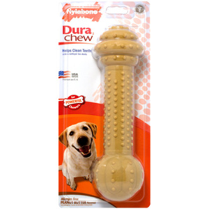 Nylabone Power Chew Juguete con Superficie Texturizada Sabor Mantequilla de Maní para Perro, X-Grande