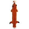 Leaps & Bounds Juguete Fauna Silvestre Zorro de Peluche sin Relleno para Perro, Grande