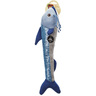 Leaps & Bounds Juguete Fauna Silvestre Pescado Resistente Varios Colores para Perro, Grande