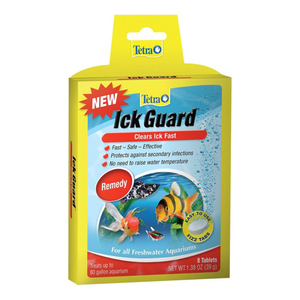 Tetra Ick Guard Tratamiento para Acuario, 8 Tabletas