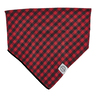 Bond & Co Bandana Buffalo Check Color Rojo/ Negro para Perro, Chico/ Mediano Bond & Co Bandana Buffalo Check Color Rojo/ Negro para Perro, Chico/ Mediano