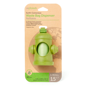 Sophresh Earth-Conscious Dispensador Ecológico de Bolsas para Desechos, 1 Pieza Sophresh Earth-Conscious Dispensador Ecológico de Bolsas para Desechos, 1 Pieza