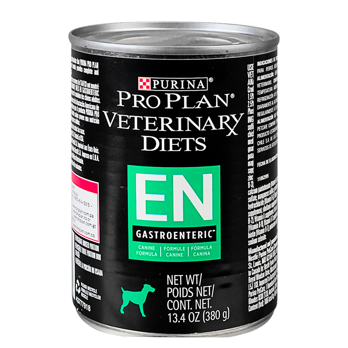 Pro Plan Veterinary Diets en Gastroenteric Lata para Perro