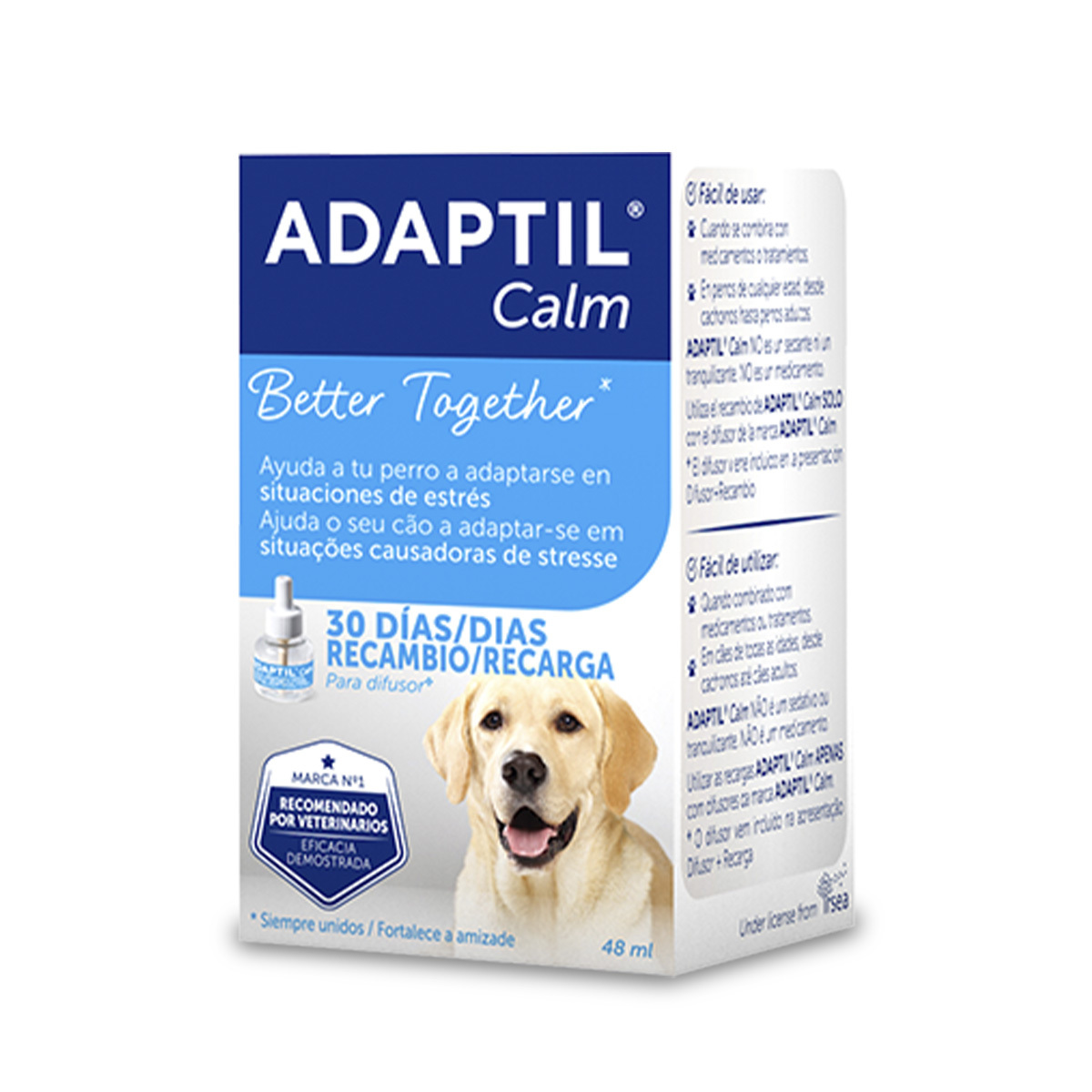 Ceva Adaptil Calm Repuesto con Efecto Calmante para Difusor para Perro, 48 ml