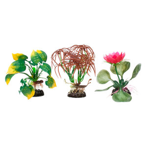 Imagitarium Plantas Florales de Decoración para Acuario