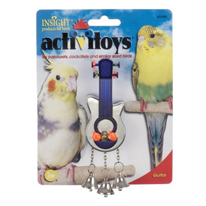 JW Pet CompanyJuguete de Plástico Interactivo para Aves Guitarra con Campanas