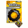 Tonka Juguete Masticable Diseño Llanta Ultra Resistente Color Negro para Perro, 12 cm