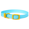Youly Collar Aqua Resistente al Agua Con Hebilla Amarilla para Perro, Chico Youly Collar Aqua Resistente al Agua Con Hebilla Amarilla para Perro, Chico
