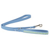 Youly Correa Azul Cuero Sintético con Herraje Plateado para Perro, 1.8 m Youly Correa Azul Cuero Sintético con Herraje Plateado para Perro, 1.8 m