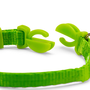Youly Collar con Broche Diseño Clásico para Gatito, Verde