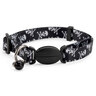 Youly Collar con Broche Diseño Calaveras para Gato, Negro Youly Collar con Broche Diseño Calaveras para Gato, Negro