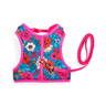 Youly Set Arnés de Malla y Correa Diseño Floral para Gato, Rosa