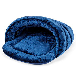 EveryYay SnoozeFest Cama Tipo Refugio para Gato Color Azul