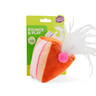 Leaps & Bounds Juguete con Forma de Pastel de Peluche con Plumas para Gato Leaps & Bounds Juguete con Forma de Pastel de Peluche con Plumas para Gato