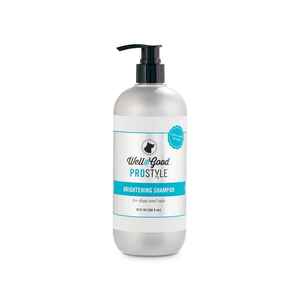 Well & Good ProStyle Shampoo Pelo Blanco para Perro y Gato, 532 ml