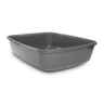 Sophresh Arenero Bandeja Simple Color Gris para Gato, Grande Sophresh Arenero Bandeja Simple Color Gris para Gato, Grande
