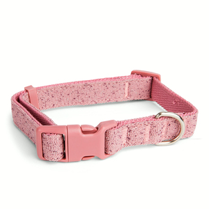 Youly Collar Plano Ajustable Color Rosa Diseño Moteado para Perro, Chico Youly Collar Plano Ajustable Color Rosa Diseño Moteado para Perro, Chico