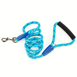 Youly Correa Diseño Cuerda Redonda Color Azul/ Turquesa para Perro, 1.8 m