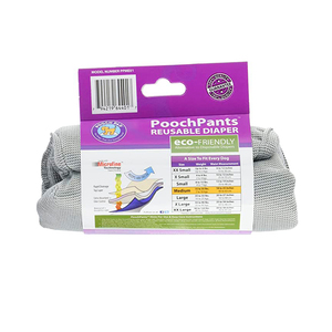 Pooch Pad Products Pañal Reutilizable para Perro Hembra, Mediano