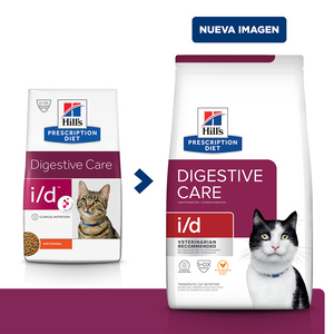 Hill's Prescription Diet i/d Alimento Seco Gastrointestinal para Gato, 1.81 kg