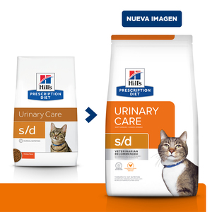 Hill's Prescription Diet s/d Alimento Seco  Cuidado Urinario para Gato, 1.81 kg