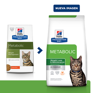 Hill's Prescription Diet Metabolic Alimento Seco Control de Peso para Gato Adulto, 1.8 kg