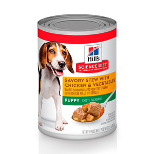 Hill's Science Diet Alimento Húmedo para Cachorro Todas las Razas Receta Pollo y Cebada, 370 g