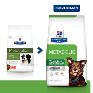 Hill's Prescription Diet Metabolic Alimento Seco Control del Peso para Perro Adulto, 7.98 kg