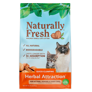 Naturally Fresh Arena Natural Aglutinante con Atrayente Herbal para Gato, 6.36 kg