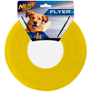 Nerf Dog Frisbee Atomic Flyer Color Naranja para Perro, Grande