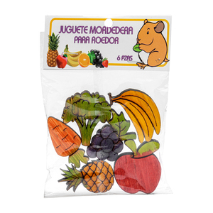 Yolcame Masticable de Frutas Colores, 6 Piezas