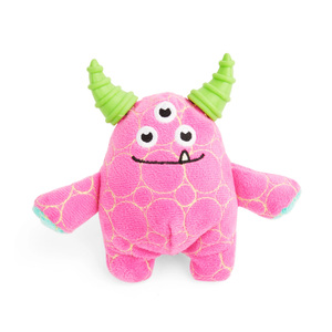 Leaps & Bounds Monstro 3 ojos de Tough Plush para Perro, Unitalla Leaps & Bounds Monstro 3 ojos de Tough Plush para Perro, Unitalla