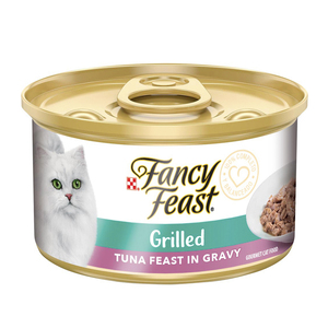 Fancy Feast Gourmet Petits Filets Alimento Húmedo para Gato Receta Atún, 85 g