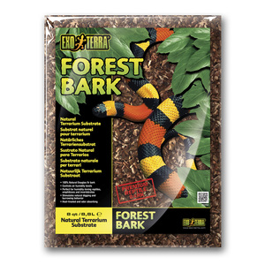 Exo Terra Sustrato Forest Bark para Reptiles, 8.8 L
