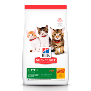 Hill's Science Diet Alimento Seco Feline Kitten para Gatito, 3.18 kg