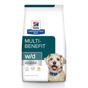 Hill's Prescription Diet Alimento Seco Canine W/D Digestive, Weight, Glucose Management para Perro, 1.5 kg