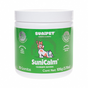 SuniPet SuniCalm Calmante Natural para Perro y Gato, 105 g