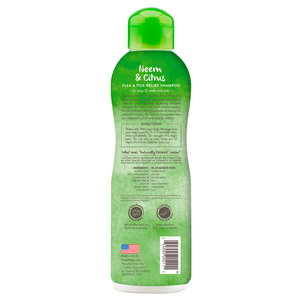 Tropiclean Shampoo para Irritación por Pulgas o Garrapatas para Perro, 592 ml