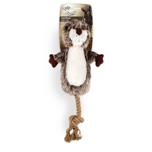 AFP Classic Castor Realista de Peluche con Cuerda para Perro, Unitalla AFP Classic Castor Realista de Peluche con Cuerda para Perro, Unitalla