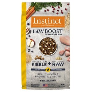 Instinct Raw Boost Alimento Seco Natural con Cereales Integrales para Perro Todas las Etapas de Vida Receta Pollo y Arroz Integral, 2 kg Instinct Raw Boost Alimento Seco Natural con Cereales Integrales para Perro Todas las Etapas de Vida Receta Pollo y Arroz Integral, 2 kg
