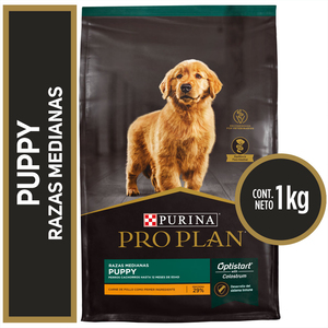 Pro Plan Alimento Seco para Cachorro de Razas Medianas, 1 kg