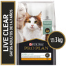 Pro Plan Live Clear Alimento Seco para Gato Adulto de Todas las Razas, 3 kg